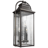 Wellsworth Outdoor Lantern Small Antique Bronze By Visual Comfort Studio