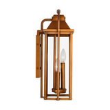 Wellsworth Outdoor Lantern Small Natural Copper By Visual Comfort Studio Side View