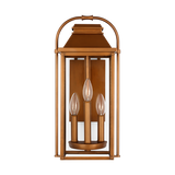 Wellsworth Outdoor Lantern Small Natural Copper By Visual Comfort Studio