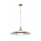 Welsh Pendant Light By Eurofase White Medium