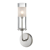 Wentworth Bath and Vanity Light - 1-Light - Polished Nickel by Hudson Valley