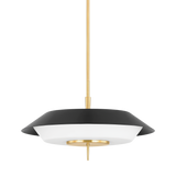Westport Pendant Aged Brass Soft Black By Hudson Valley