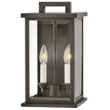 Weymouth Wall Lantern 14.25 Inch Oil Rubbed Bronze By Hinkley