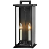 Weymouth Wall Lantern 18.25 Inch Black By Hinkley - Side View