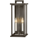 Weymouth Wall Lantern 18.25 Inch Oil Rubbed Bronze By Hinkley - With Light
