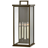 Weymouth Wall Lantern 27 Inch Oil Rubbed Bronze By Hinkley