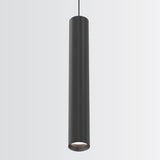 Whiskey Slim Cylinder Pendant Light Large Black By Fase1Lighting