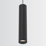 Whiskey Slim Cylinder Pendant Light Medium Black By Fase1Lighting