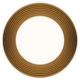 White/Gold 18 inch Gaston 4CCT LED Flush Mount by WAC Lighting
