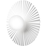 White/Opal Large Liila Muuse Ceiling/Wall Light by Nuura