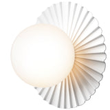 White/Opal Small Liila Muuse Ceiling/Wall Light by Nuura
