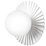 White/Opal Small Liila Muuse Ceiling/Wall Light by Nuura