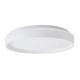 White 16inch Beanie Flush Mount by Kuzco
