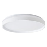 White 20inch Beanie Flush Mount by Kuzco