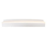 White 20inch Beanie Flush Mount by Kuzco