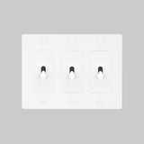 White without Logo 3G Toggle Switch-Cross by Buster and Punch
