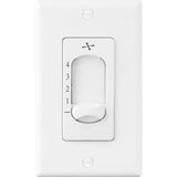 White 4-Speed Wall Control by Visual Comfort Fans