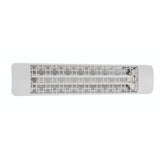 White Brix Dual Element 39" 4000 Watt Patio Heather by Eurofase Heating