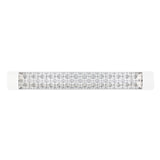 White Brix Dual Element 61" 3000 Watt Electric Patio Heather by Eurofase Heating