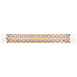 White Clover Dual Element 61" 3000 Watt Electric Patio Heather by Eurofase Heating