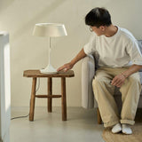 White Halo Table Lamp by Seed Design