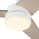 White Nash Ceiling Fan by Kuzco Lighting Details
