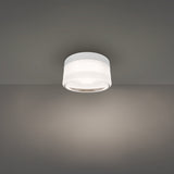 White Ripple Tuck Outdoor Wall-Ceiling Light by Modern Forms