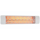 White Stella Dual Element 39inch 5000 Watt Electric Patio Heater by Eurofase Heating