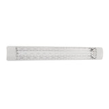 White Stella Dual Element 61inch 6000 Watt Electric Patio Heather by Eurofase Heating