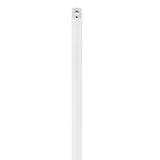 White Threaded Fan Downrod by Visual Comfort Fans