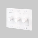 White without Logo 3G Dimmer-LED-Cross by Buster and Punch