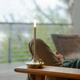 Wick Portable Lamp By Graypantsm Finish: Brass