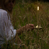 Wick Portable Lamp By Graypantsm Finish: Brass