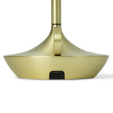Wick S Portable Table Lamp Brass By Graypant - Detailed View