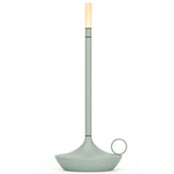 Wick S Portable Table Lamp Sage Green By Graypant - Front View