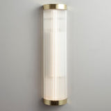 Wide Pillar Light Polished Brass Medium By Original BTC With Light