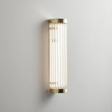 Wide Pillar Light Polished Brass Small By Original BTC With Light