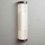Wide Pillar Light Weathered Brass Medium By Original BTC With Light