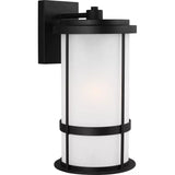 Wilburn Outdoor Wall Lantern — Large, Antique Bronze