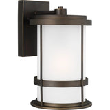 Wilburn Outdoor Wall Lantern — Medium, Antique Bronze