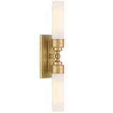 Wilcox 2 Light Sconce Aged Brass By Crystorama
