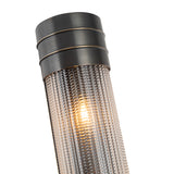 Willard Vanity Light By Alora Large UBPG Finish