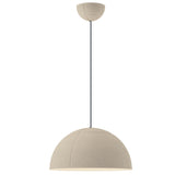 Wimbledon Acoustic Pendant Cream Grey By ET2