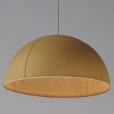 Wimbledon Acoustic Pendant Olive By ET2 - Front View