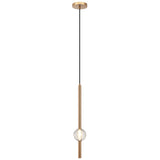 Windchimer Pendant Light Aged Gold Brass By Matteo