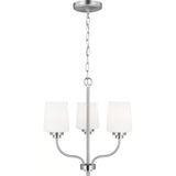 Windom Chandelier — 18 Inch, Brushed Nickel