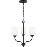 Windom Chandelier — 18 Inch, Midnight Black