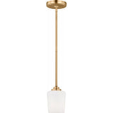 Windom Pendant — Satin Brass