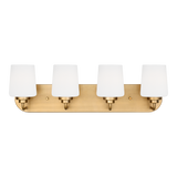 Windom Wall Bath Sconce Satin Brass By Generation Lighitng