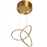 Windsor Chandelier Small Golden Bronze By Avenue Lighting - Top View